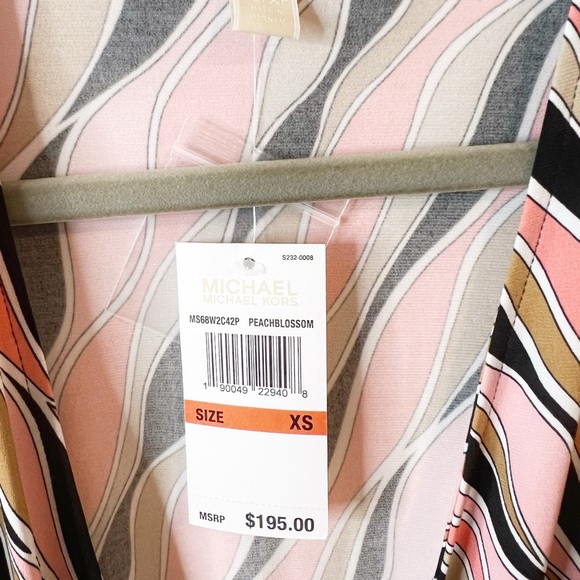 ✨NWT✨ Michael Kors | Mod Style Wrap Dress - Picture 4 of 6